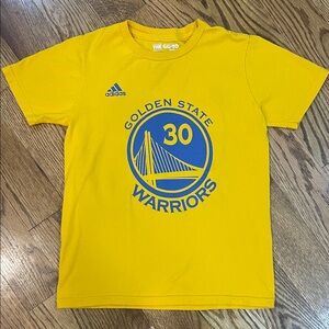 Steph Curry Golden State Warriors Adidas Shirt. Size S 8. Excellent Condition.